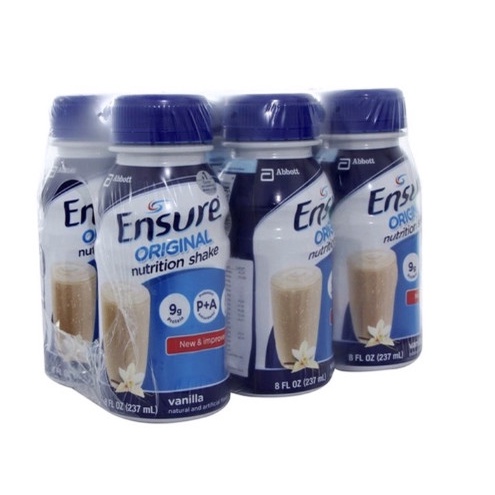 Thùng 24 chai sữa nước pha sẵn Ensure Original