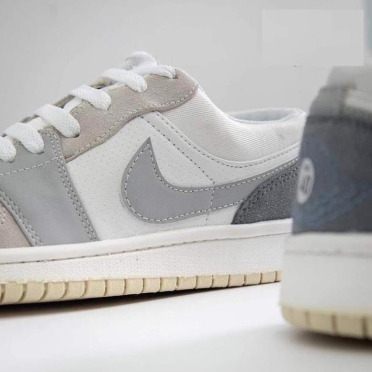 Giày thể thao nam nữ sneaker   ❤️ ❤️  giày jordan paris ,jd1 cổ thấp da lộn hàng 11 ,học sinh sinh viên +tất