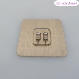 1 miếng dán đơn thay thế kệ góc dán tường inox phun sơn tính điện