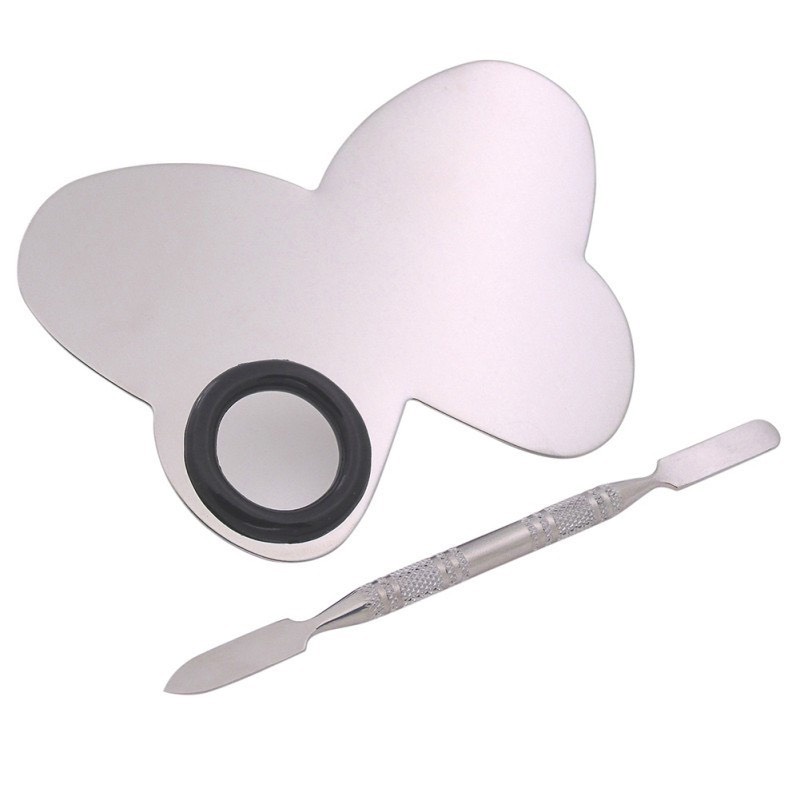 Bảng Pha Màu Kem Nền , Màu Mắt , Son + tặng kèm que trộn