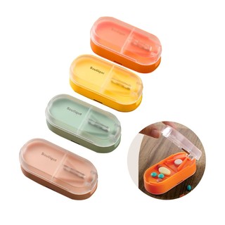 Bộ dụng cụ cắt thuốc mini cychome gồm hộp đựng thuốc, hộp đựng thuốc, dụng cụ chia thuốc