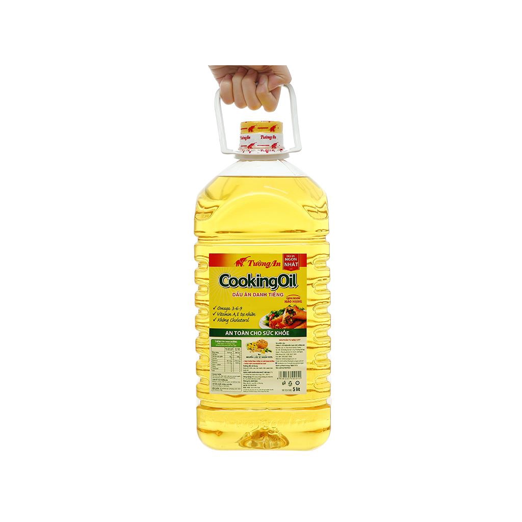 Dầu Ăn Tường An Cooking Oil Chai 5 Lít/ DATE MỚI THÁNG 08/2025
