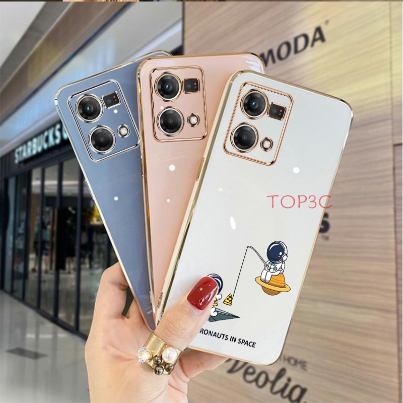 Ốp lưng Reno 7 4G Reno 8 4G Ốp Điện Thoại Họa Tiết Nasa Cho Oppo Reno 7 4G Reno 8 4G Reno 6Z 5G Reno 6 5G Reno 7Z 5G / 8Z / 7 / 8 / 8 Pro 5G XQ