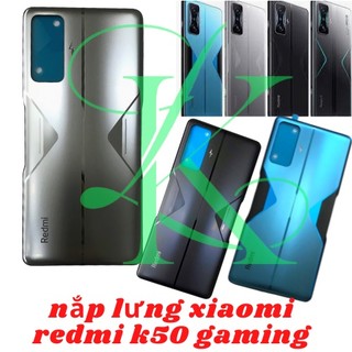 Nắp lưng xiaomi Redmi K50 gaming màu xanh , bạc , đen