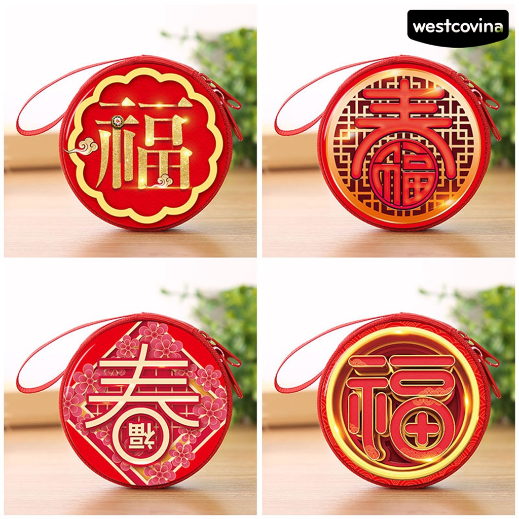 [Hot]☃Ví Khóa Kéo May Mắn Cho Bé