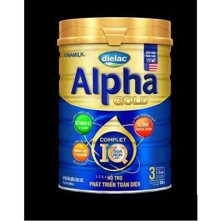 Sữa bột Vinamilk Diealac Alpha Gold lon thiếc số 3 900g