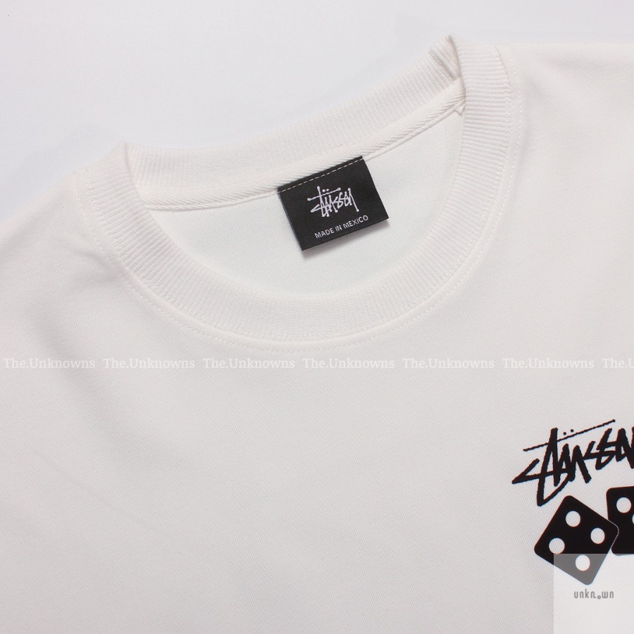 👑👑-Áo Sweater STUSSY DICE CREW Black and White,Áo nỉ stussy cao cấp full túi tag