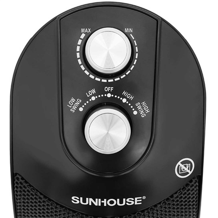 Sưởi điện Ceramic Sunhouse SHD7071 công suất 2000W