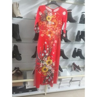 Áo dài lụa qc