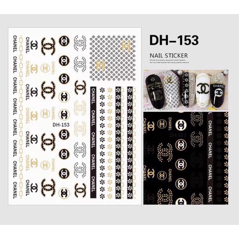 Sticker chữ thương hiệu các mẫu siêu HOT