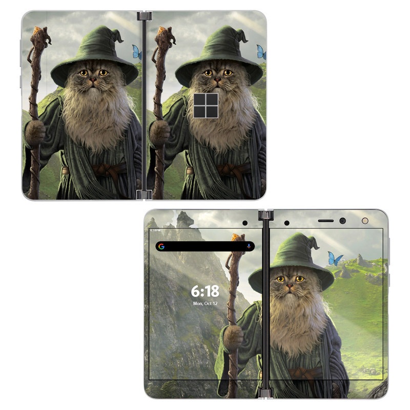 Skin decal dán Surface Duo mẫu Catdalf (đã cắt sẵn, dễ dán)