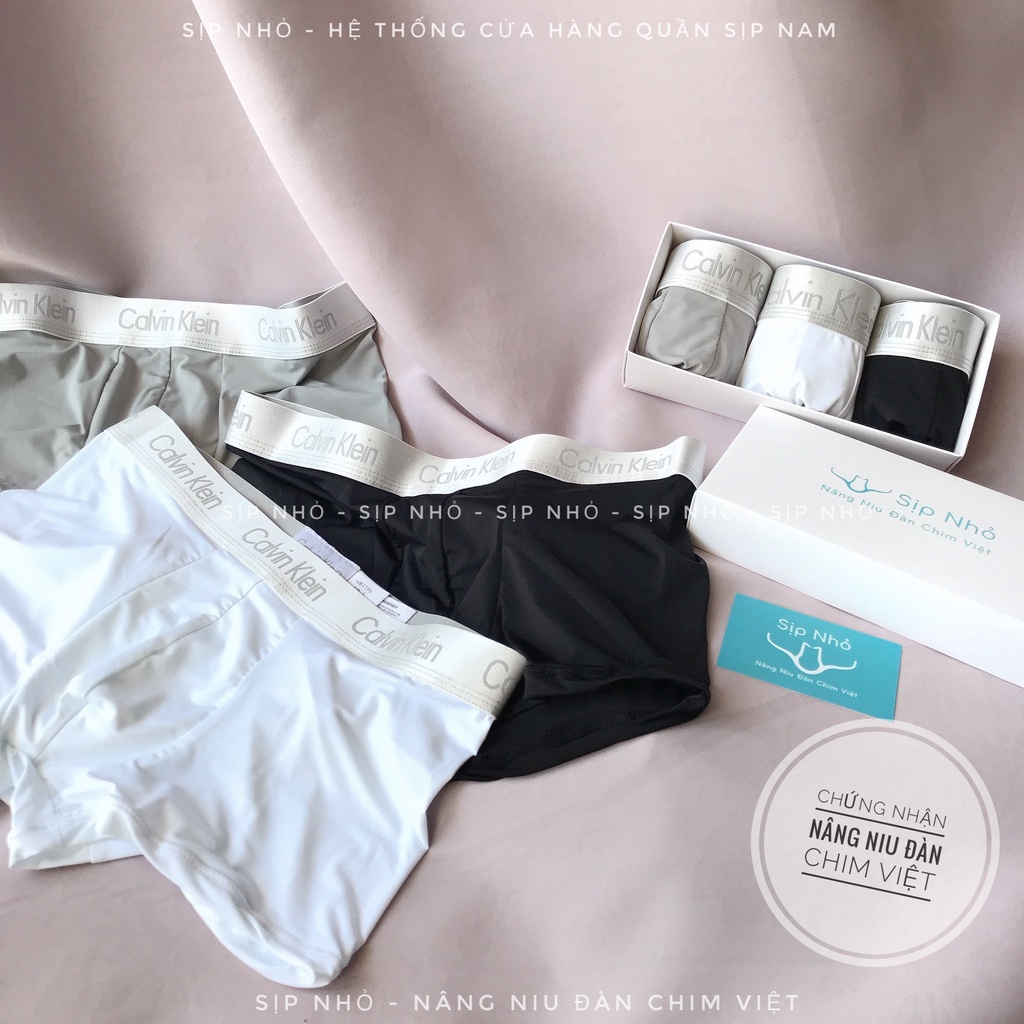 Quần sịp nam thun lạnh quần lót đùi nam chất thun co dãn mềm mịn thoải mái