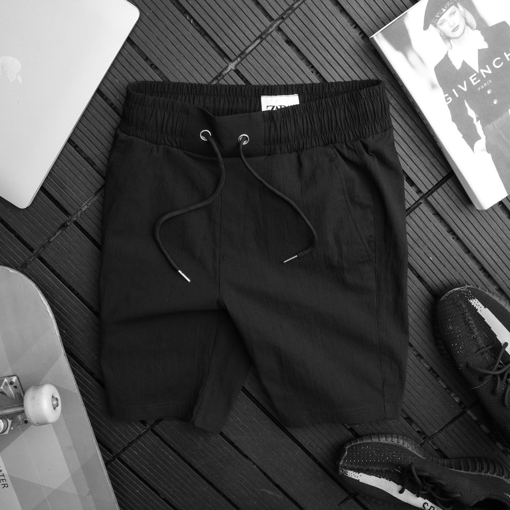 Quần Short Nam Kaki Mềm Mịn ZARA 5 Màu Trẻ Trung Phong Cách Hàn Quốc