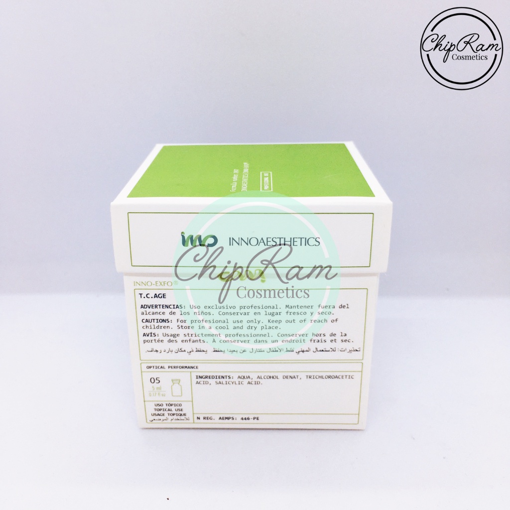 HOẠT CHẤT PEEL DA GIÚP THU NHỎ LỖ CHÂN LÔNG, CĂNG BÓNG, TRẮNG SÁNG MỜ SẸO TC.AGE INNOAESTHETICS