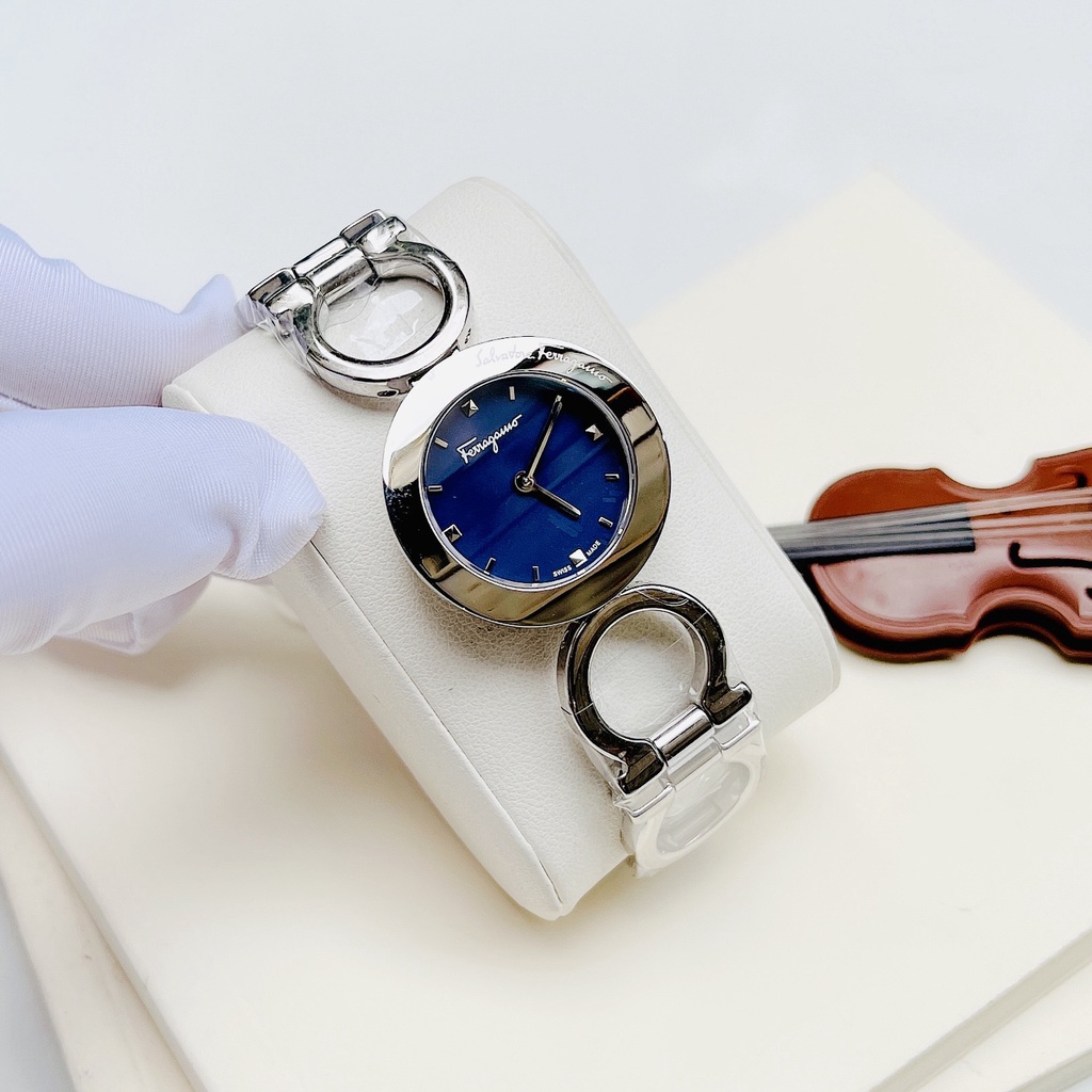 Đồng hồ nữ chính hãng Salvatore Ferragamo Gancino Women's Watch - Máy pin Thụy Sĩ - Kính Sapphire