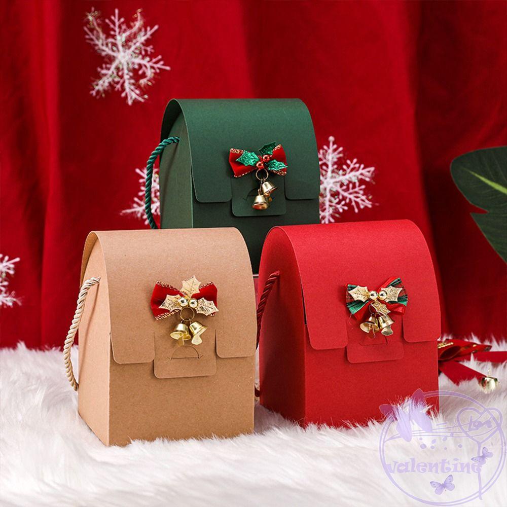 Set 3 Túi Đựng Kẹo Chủ Đề Giáng Sinh Dễ Thương