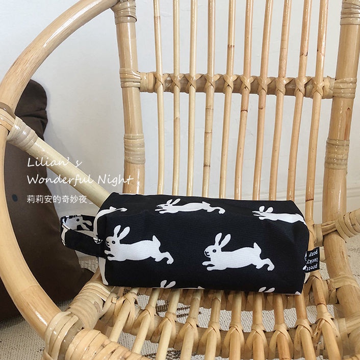 Túi Đựng Bút Chì In Hình Thỏ Pony Phong Cách Hàn Quốc Cho Học Sinh