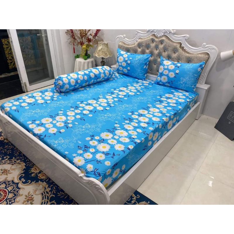 DRAP THUN HÀN QUỐC HOA ĐÓN TẾT (7 MÀU)