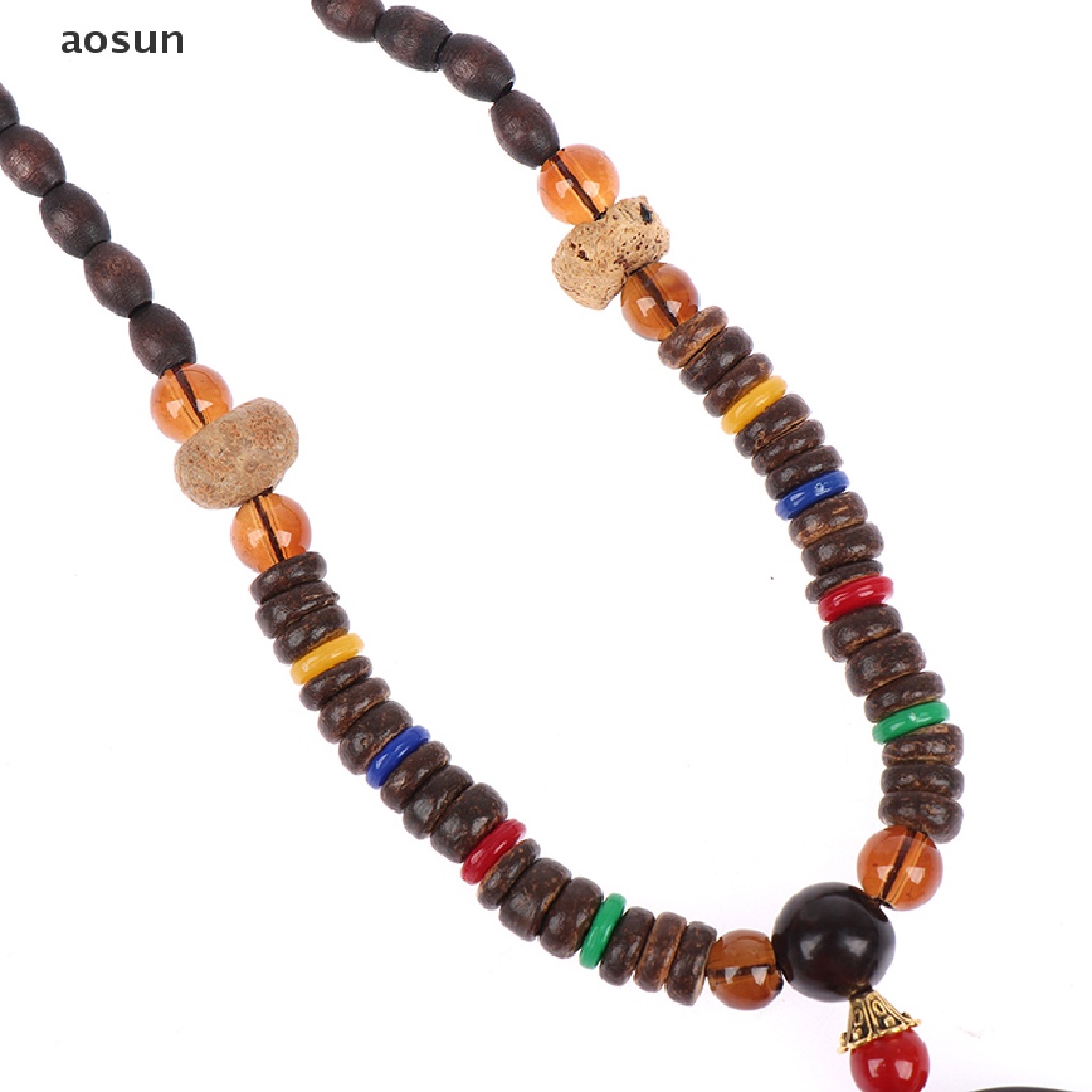 Aosun Vòng cổ Phong Cách Phật Giáo Nepal