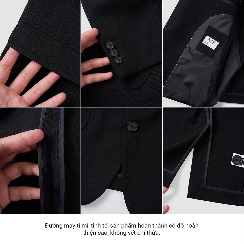 Áo khoác Blazer Nam Local Brand KRIK Form Casual Phong Cách Hàn Quốc Thiết Kế Basic Dễ Phối Đồ BL0277