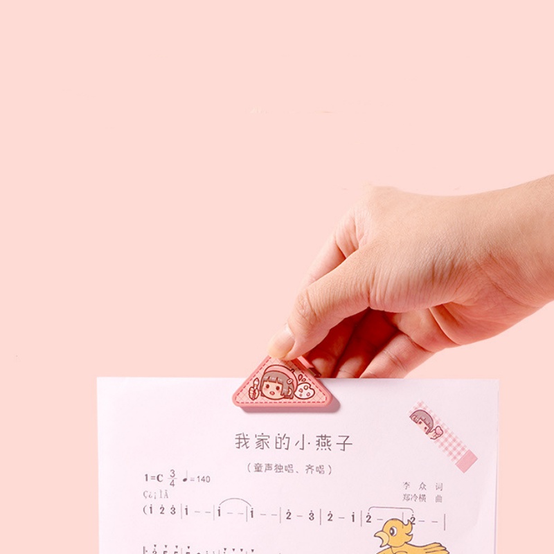 Mochi Nhỏ Nhắn Không Để Lại Dấu Vết Không Gỉ Đa Năng Hình Tam Giác Dễ Thương