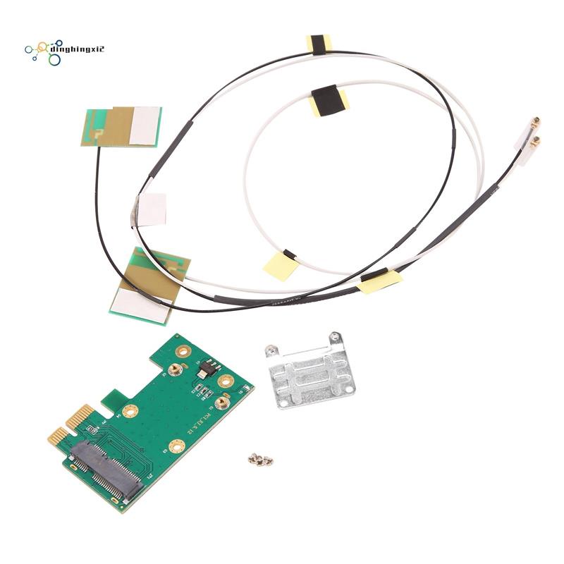 Card Mạng Không Dây Chuyển Đổi PCI Express Sang Thẻ Mạng Ethernet LAN Mini PCI-E Cho PC Sang Laptop
