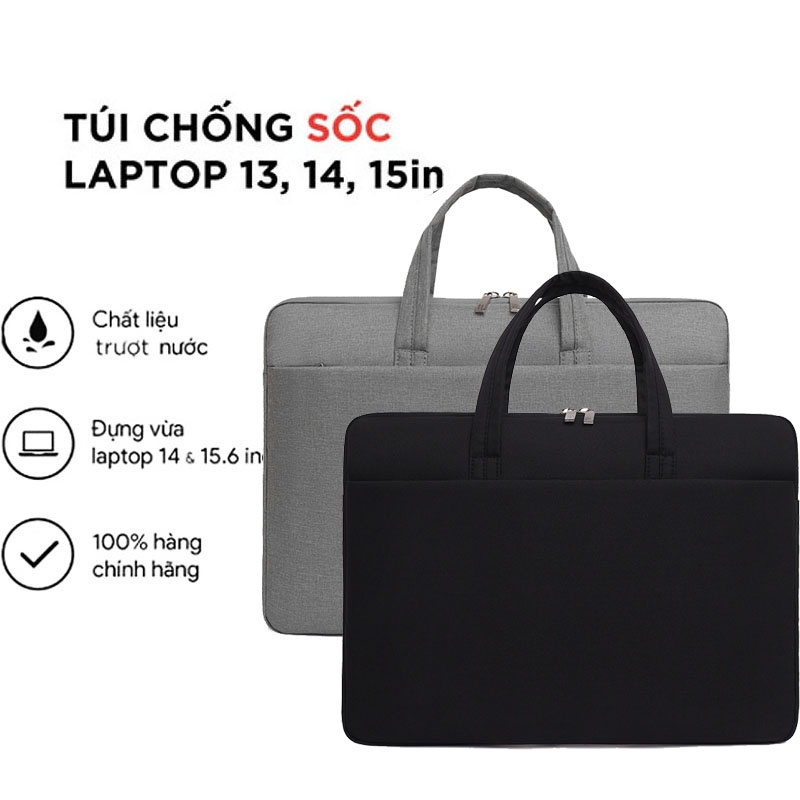 [Mã FADEP1 giảm 8K đơn 99K] Túi túi đựng chống shock laptop 14inch - 15.6in 131 BEE GEE