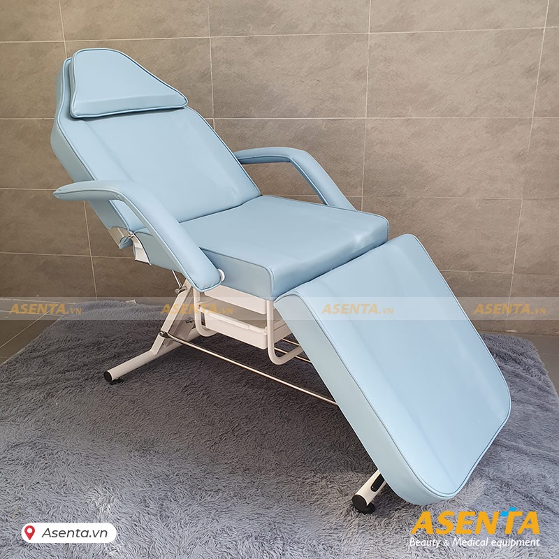 Giường phun xăm, tattoo, ghế tiêm filler HMBB-8200 Xanh - Hàng nhập khẩu