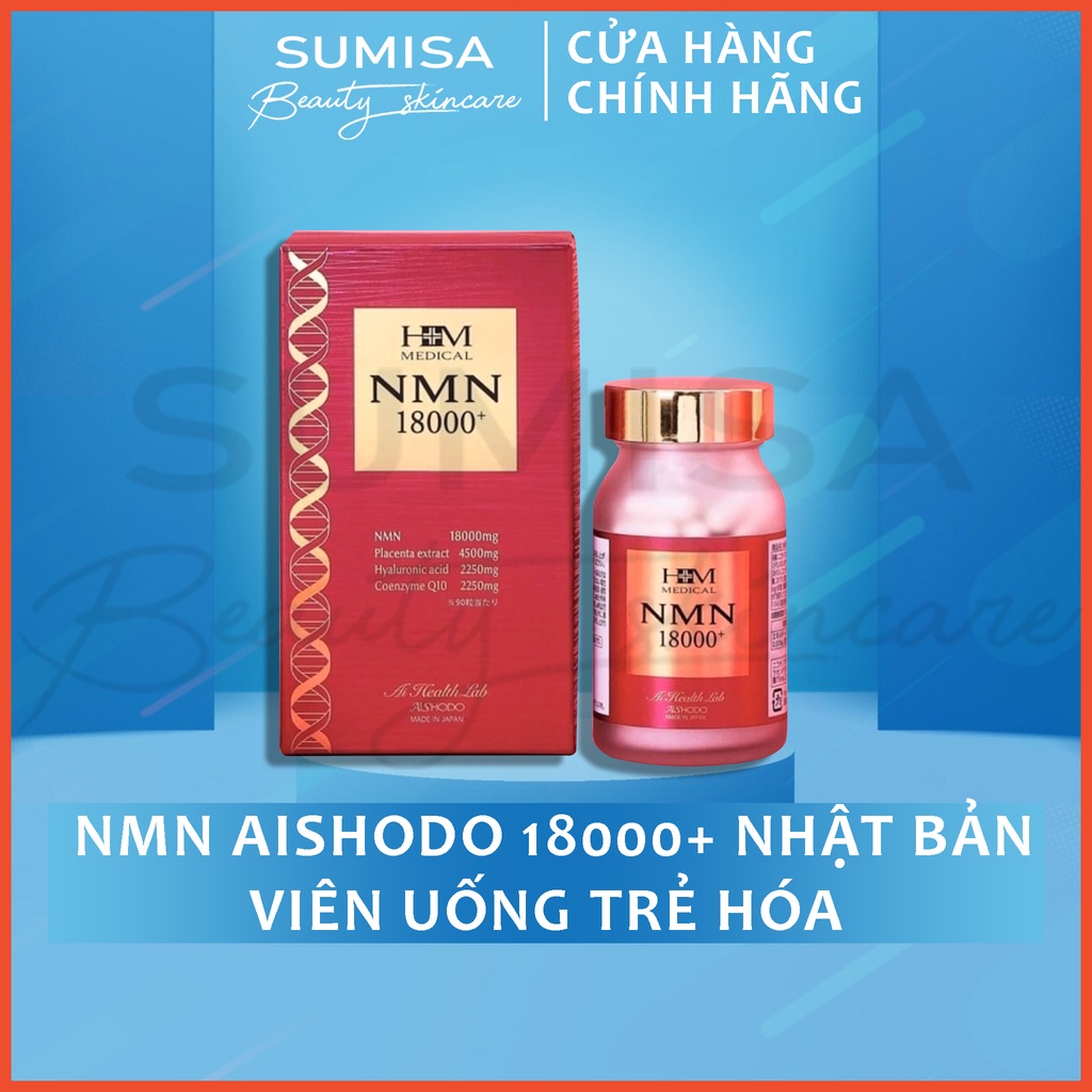 Viên uống bổ sung NMN HM Medical Aishodo NMN 18000+