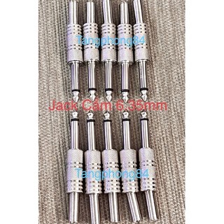 JACK Cắm Cáp Âm Thanh 6.35mm -mono,chuyên dụng-giá 10 Cái 65k