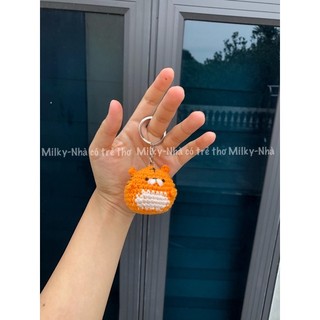 [ẢNH THẬT] Móc khoá tiểu hổ len handmade Milky