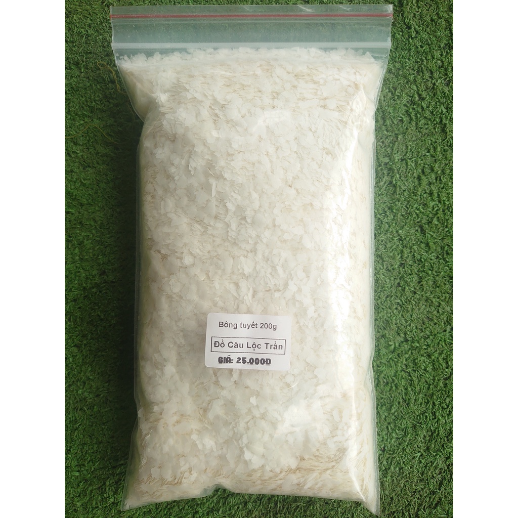 Bông tuyết câu cá 200g 500g 1kg