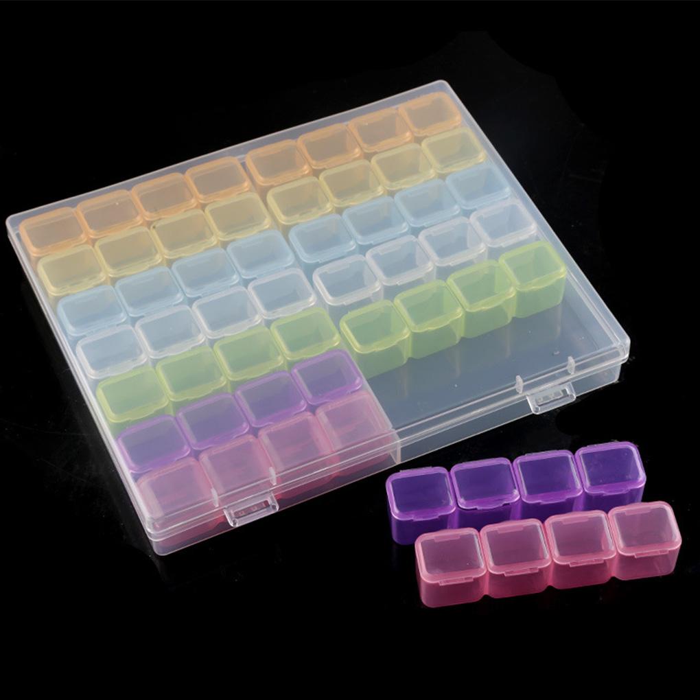 Hộp Đựng Mũi Khoan Trong Suốt 56 Ngăn 5d Tiện Dụng