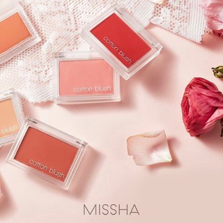 Phấn má Missha Cotton Blusher  4g