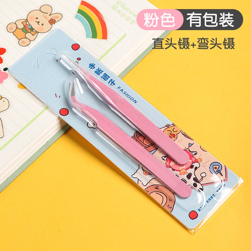 Nhíp Gắp Màu Sắc Xinh Xắn Bằng Thép Không Gỉ