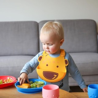 Yếm Silicon Ăn Dặm Cho Bé Marcus & Marcus, Từ 6 Tháng - Lola