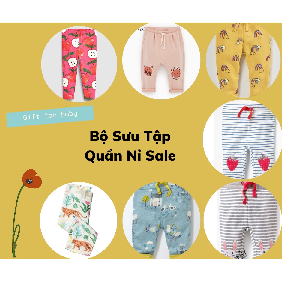 Quần Nỉ Sale Sốc Cho Bé Gái P1 - Jumping Beans Official Store