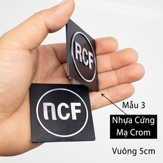 Logo Loa RCF Dán Loa Nhiều Mẫu - 2 Tem