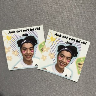 STICKER niêm phong _ Ohm/ Nanon