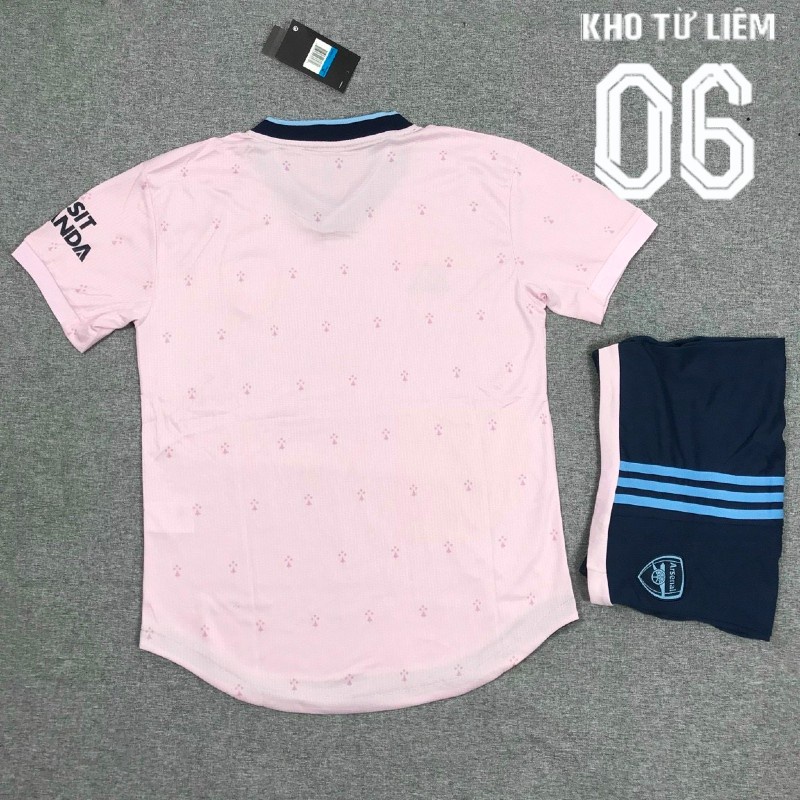 Đồ đá banh - bộ quần áo đá bóng nam ngắn tay Arsenal chất vải fex thái cao cấp