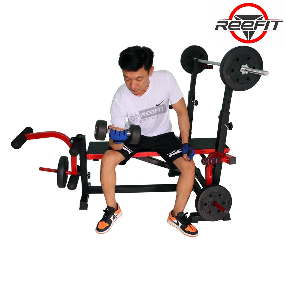 Ghế tạ Đa Năng Không có kéo xô RF-20250 ( không kèm đòn tạ )