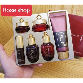  Set Whoo đỏ dưỡng da 6 món 