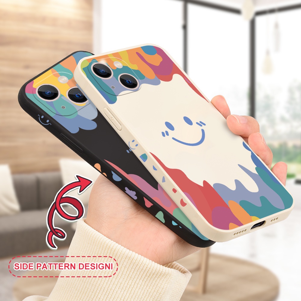 Ốp Điện Thoại Silicon Hình Mặt Cười Cho Samsung Galaxy S20 S21 S22 S10 PLUS ULTRA S20 FE S11E NOTE 10 20 PLUS ULTRA M52 J2 J4 J6 J7 PRO Prime