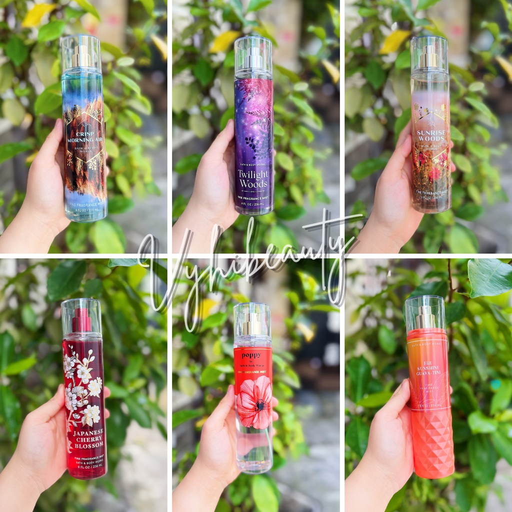 Body mist Bath and Body Works 236ml Xịt thơm body
