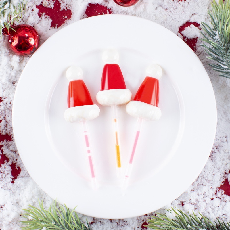 Kẹo giáng sinh ông già noel , Kẹo mút noel phát sáng  ,kẹo noel