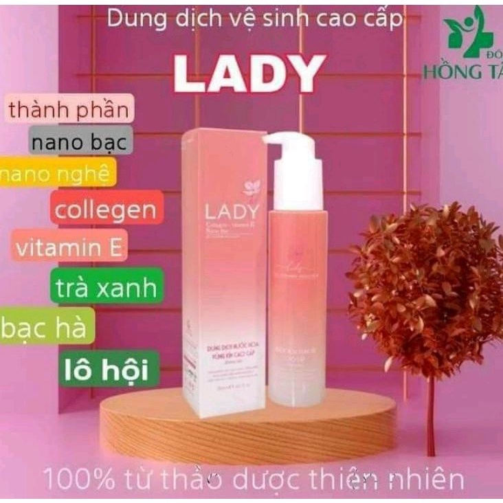 Dung dich vệ sinh phụ nữ Lady 150ml