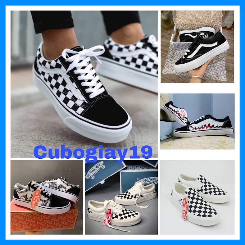 ( Siêu giảm giá) Giày Vans, Giày sneaker Vans cổ điển tổng hợp dễ phối đồ bản chuẩn 2023 hàng đầy đủ box bill