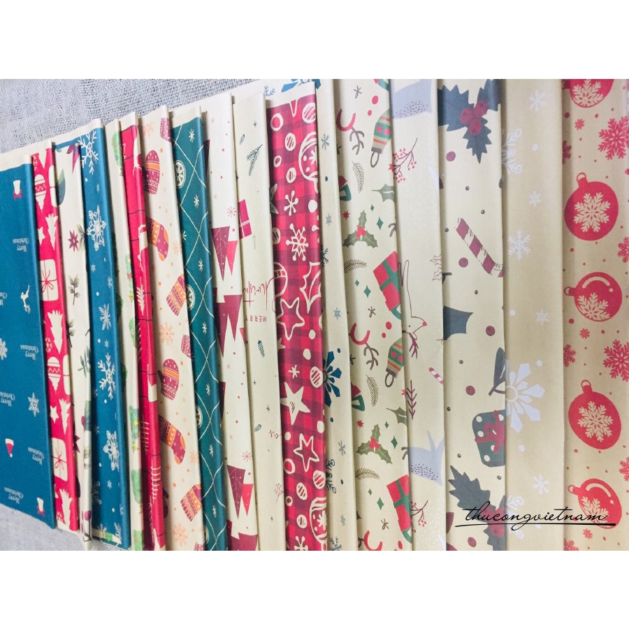 Giấy Kraft cao cấp Giáng sinh 50*70