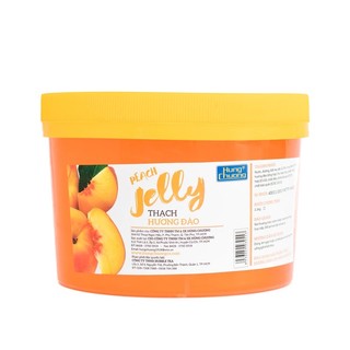 Thạch hùng chương vị đào, vị trái cây - hũ 2.2kg