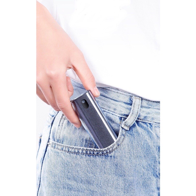 Bình Xịt Khuẩn Kai.N Cleaning Fluid, 2 in 1 Dành Cho iPhone, Macbook và Laptop, Kèm Bình Dung Dịch